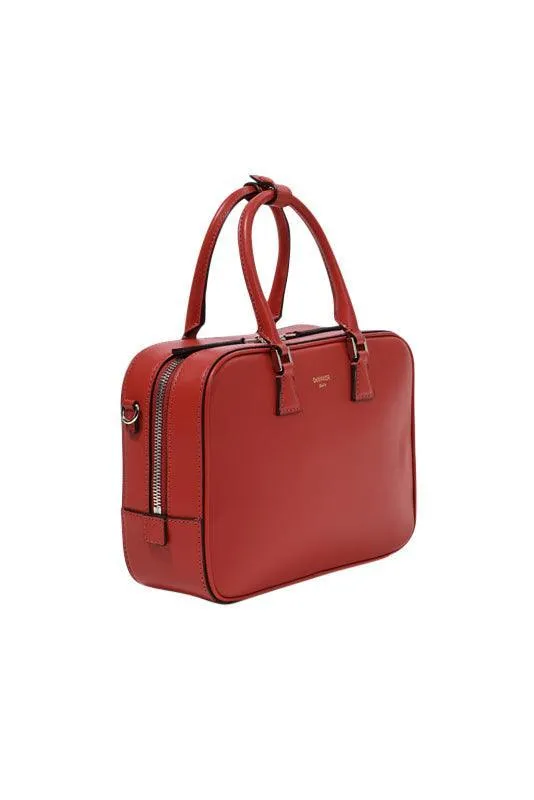 Red Building Tote Bag