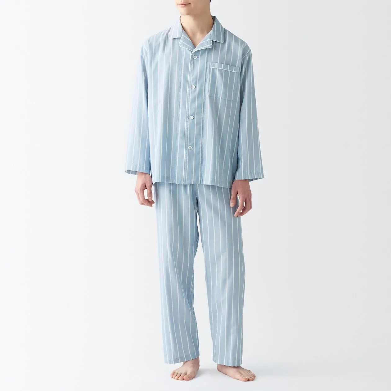 Side Seamless Double Gauze Pyjamas