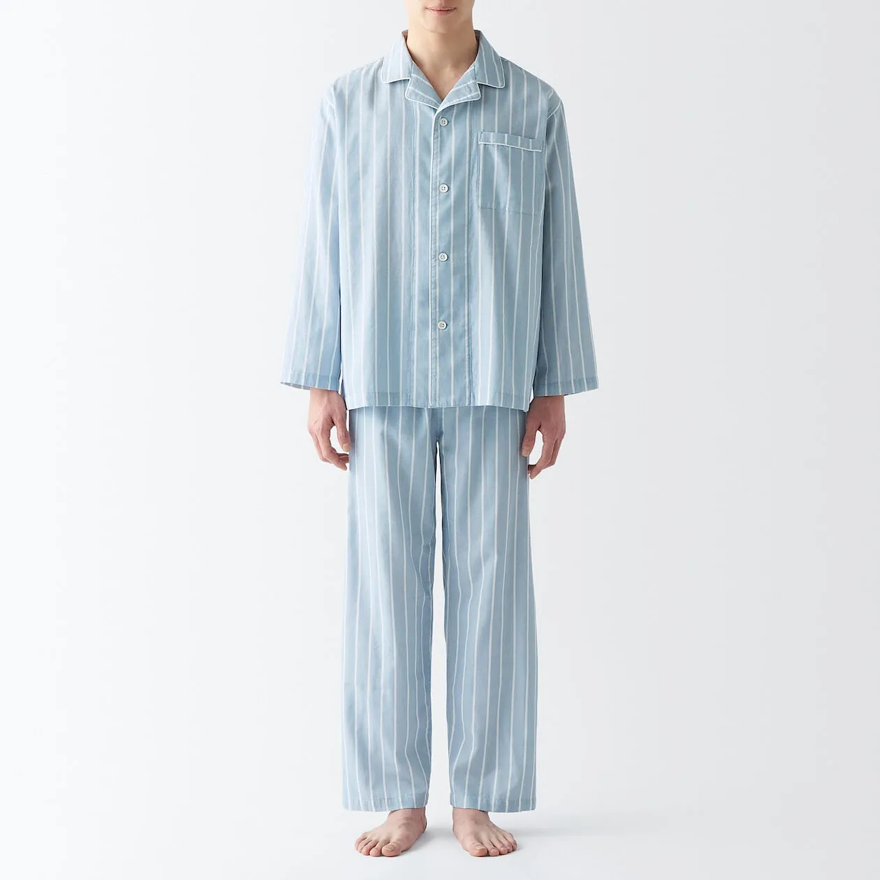 Side Seamless Double Gauze Pyjamas