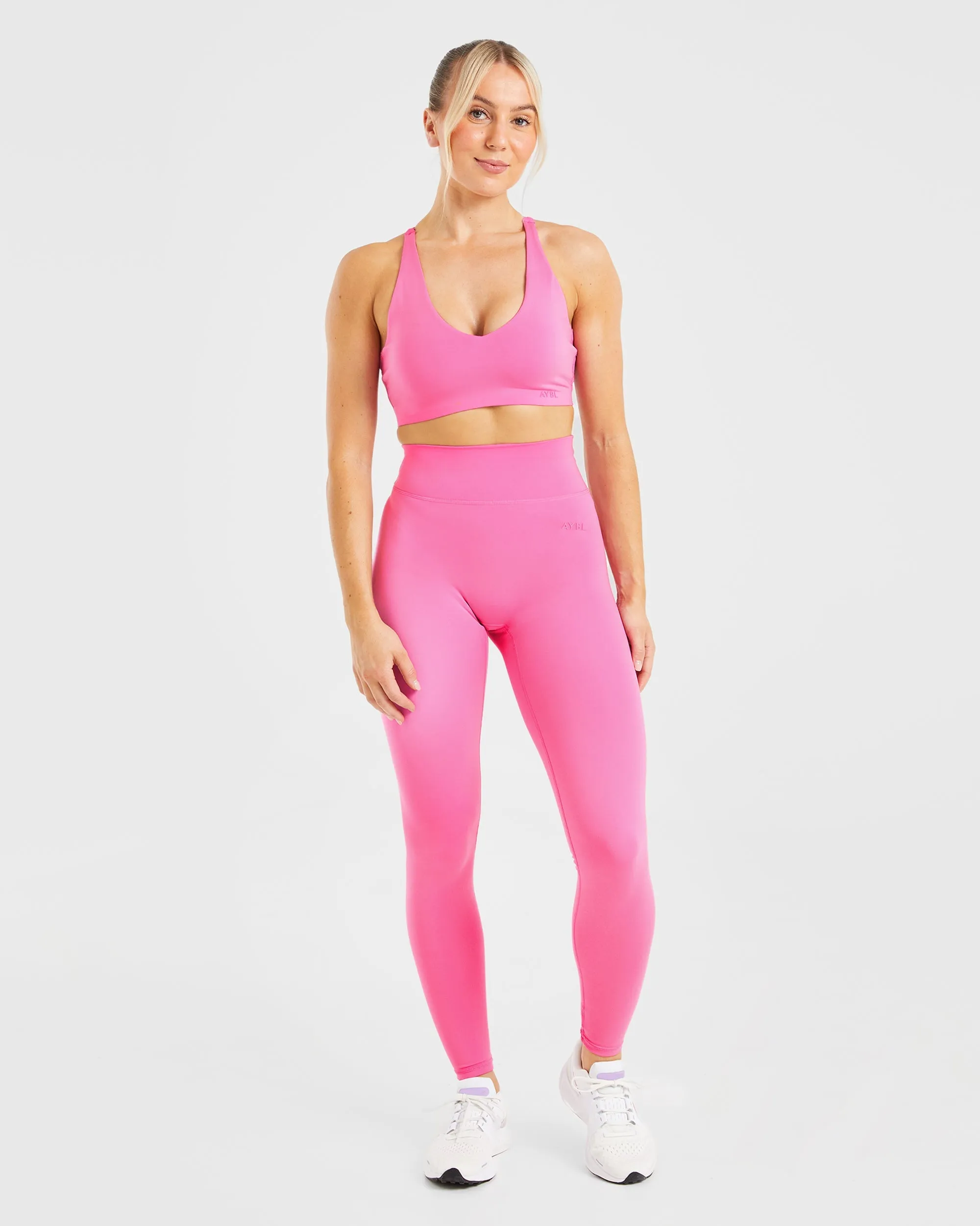 Staple Sports Bra - Summer Pink