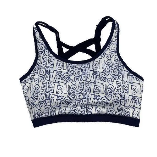 Strappy Back Medium Impact Sports Bra