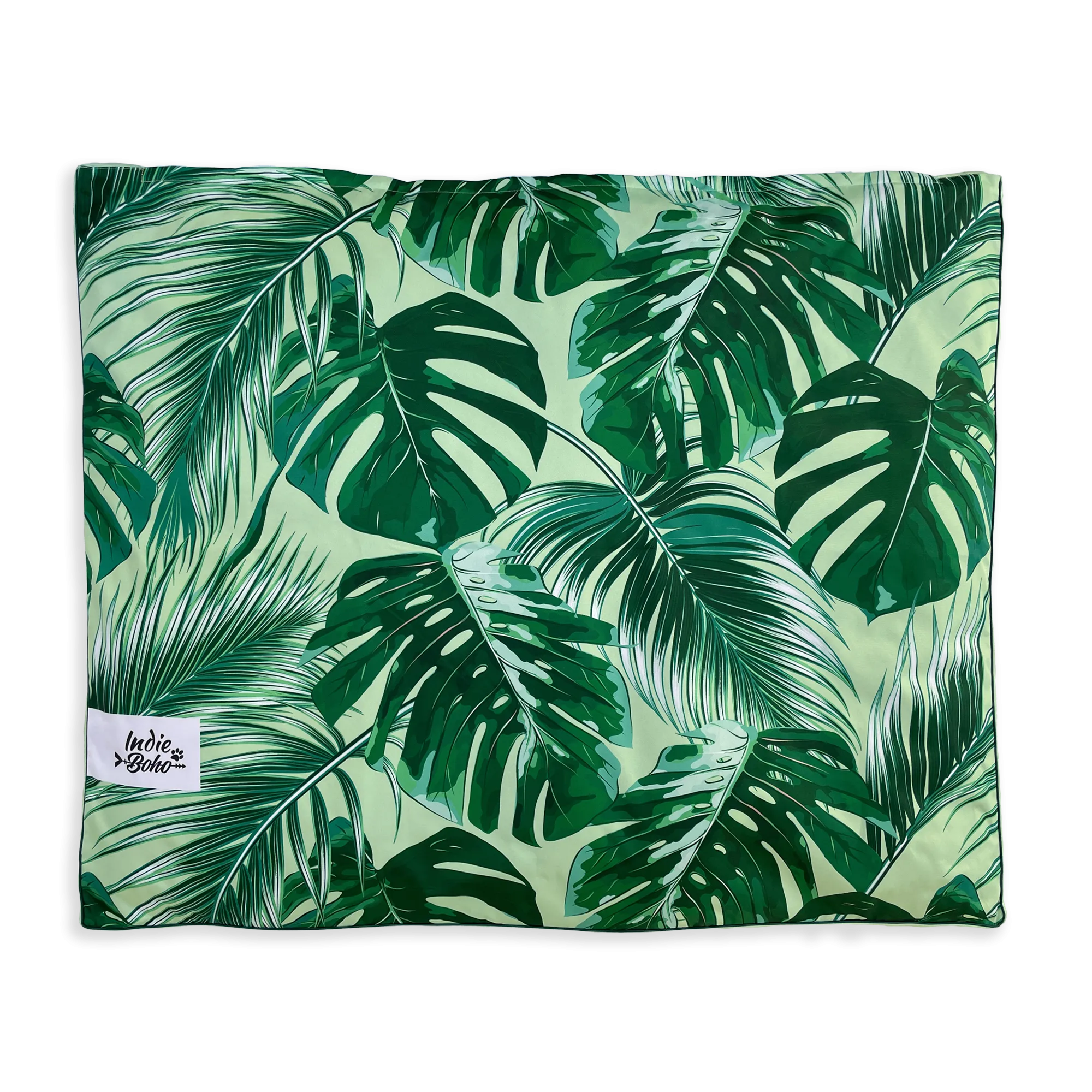 Tropical Leaves Water-Resistant - XXL Dog Bed