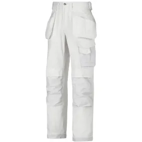 TuffStuff Professional WHITE Painters  Work Trouser