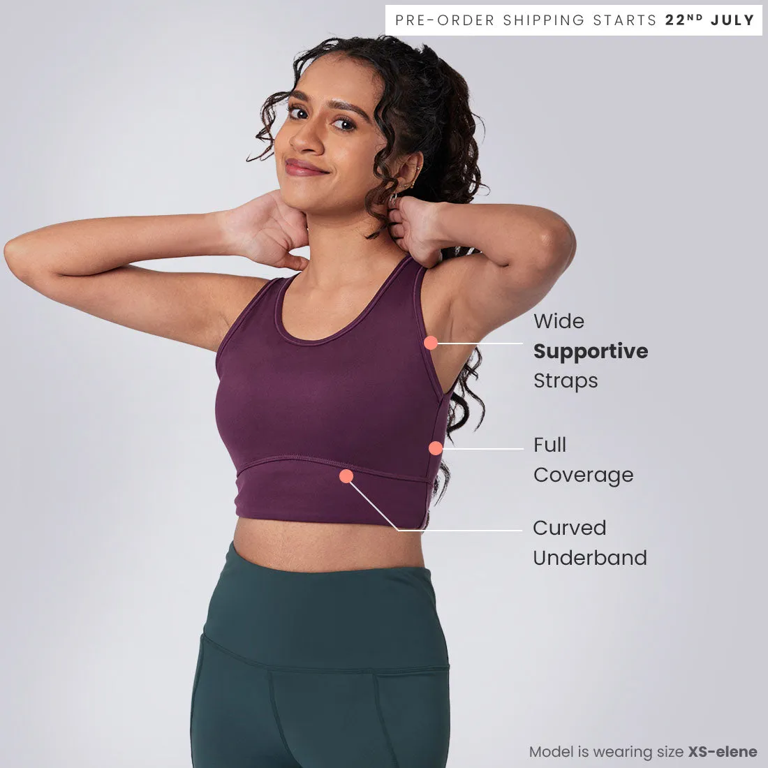 Ultimate Comfort Sports Bra