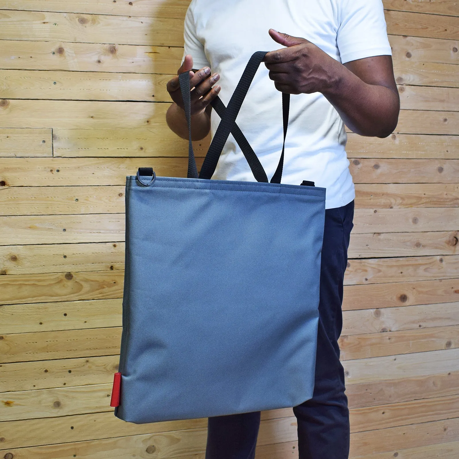 UTILITY Tote Bag | GREY