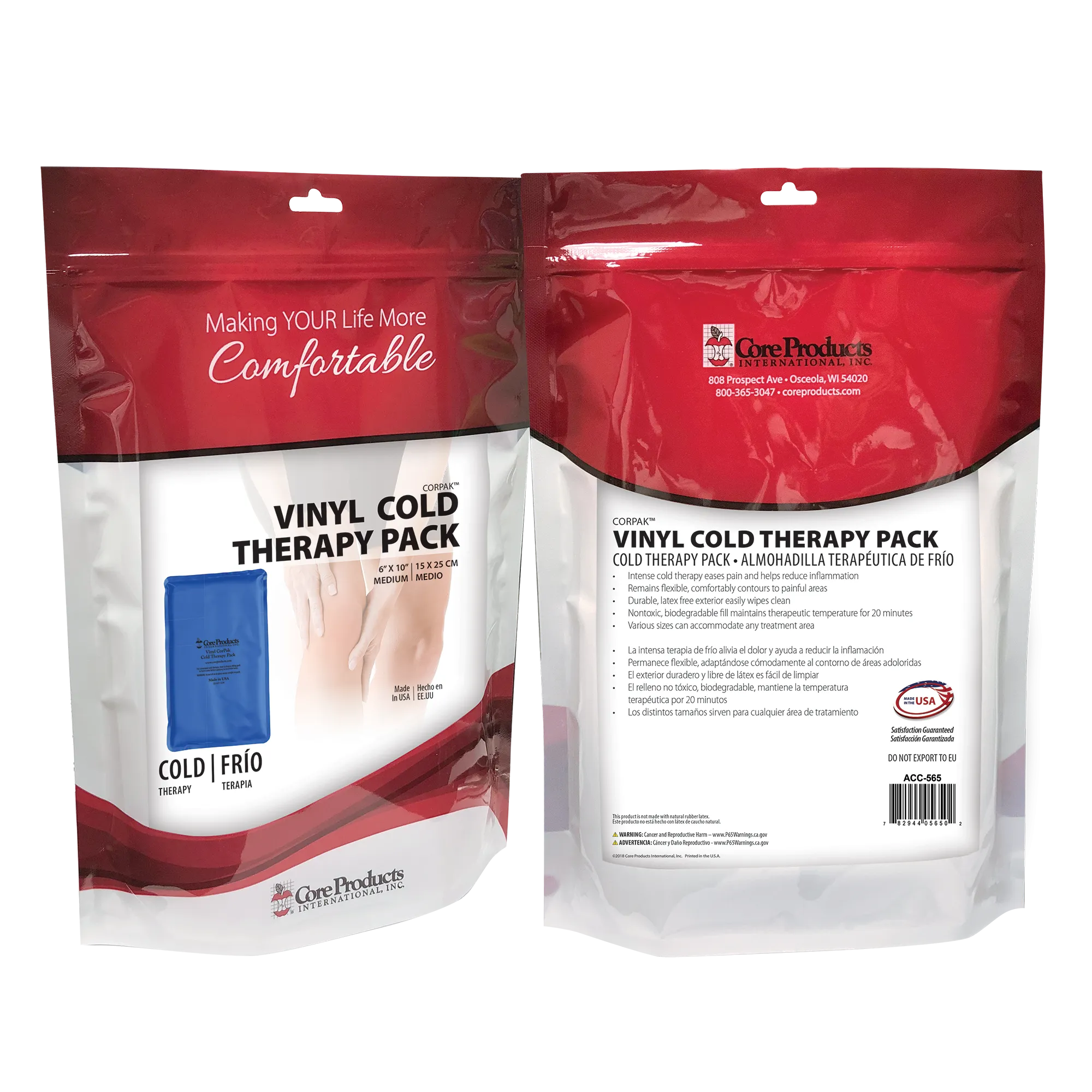 Vinyl CorPak Intense Cold Pack