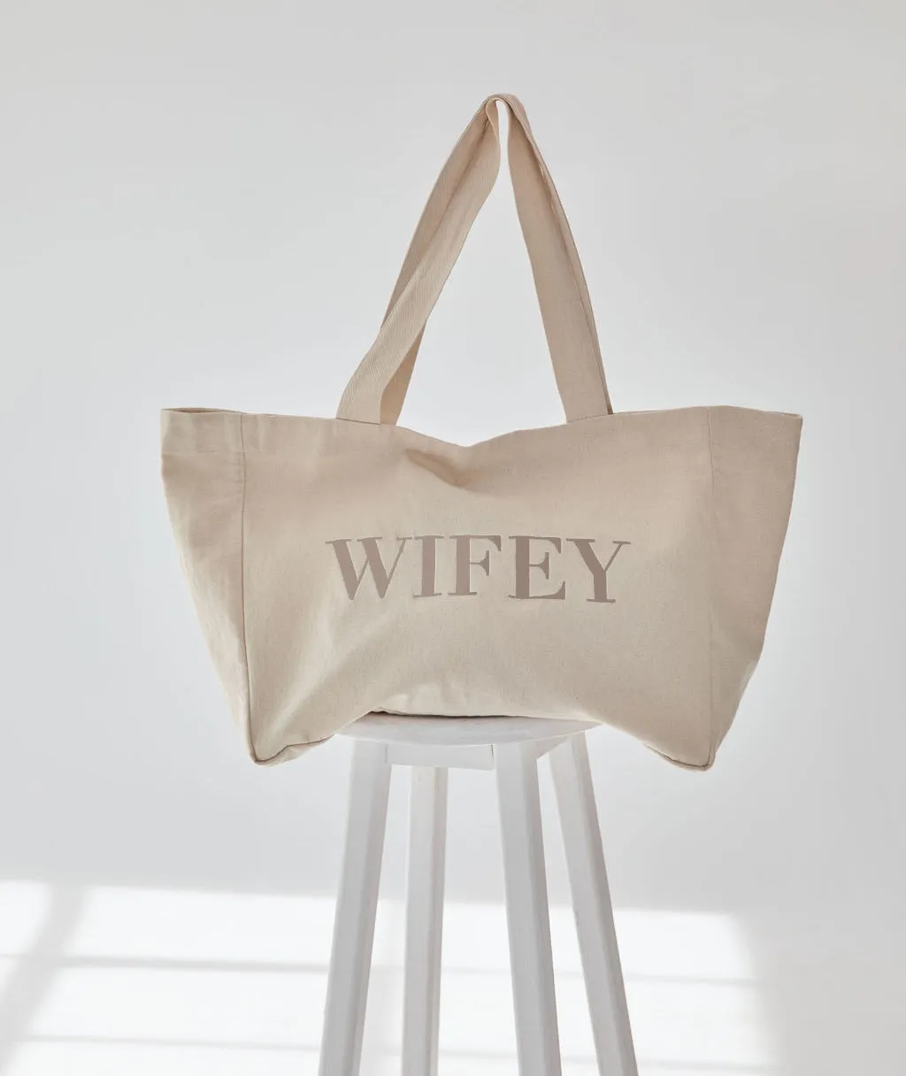 Wifey Statement Tote Bag