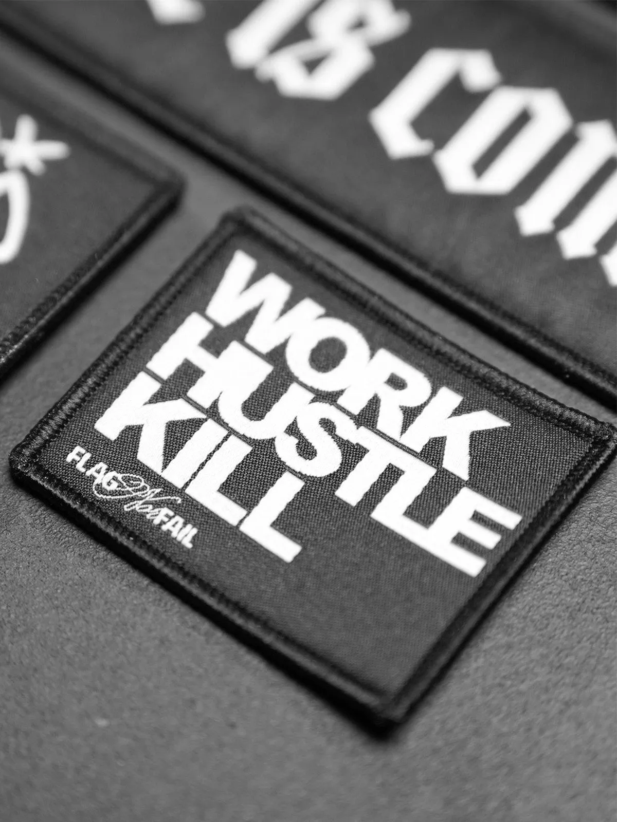 WORK HUSTLE KILL PATCH